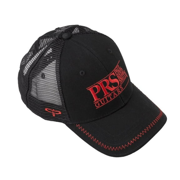 PRS Block Logo Trucker Hat, Red