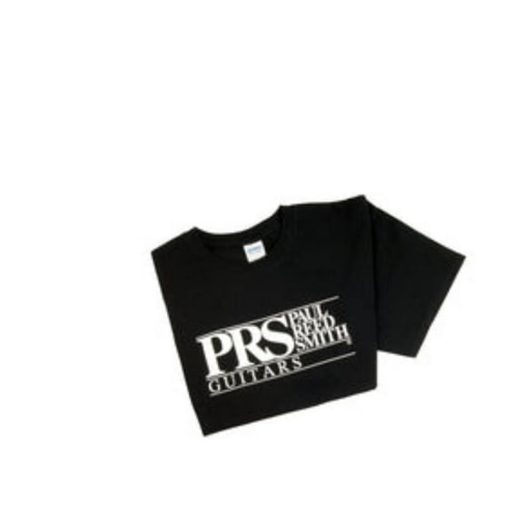 PRS Short Sleeve T-Shirt Block Logo | Small | Black