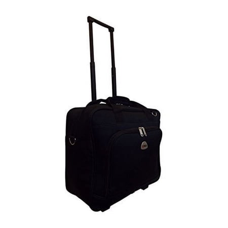 PRT16X-BK 16"Rolling Traveling Overnight Carry-on Bag