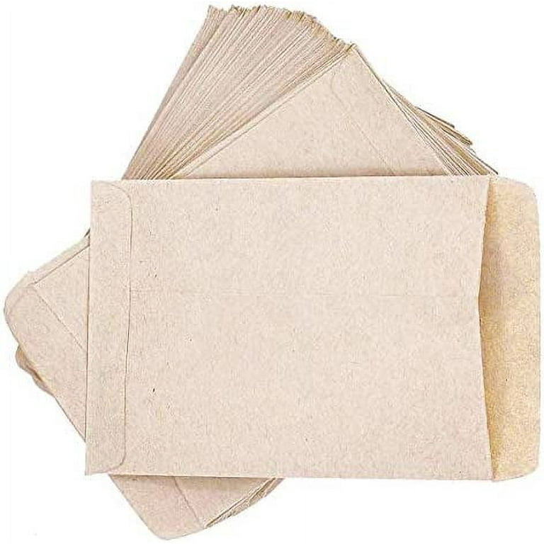 PRUNS 120 PCS Seed Packets Blank Seed Envelopes Empty Seed Paper Bags Bulk  for Flowers, Wildflower, Party Favors, Wedding, Vegetables, Sunflower Seed  Envelopes (4.7 3.5 Inches) 