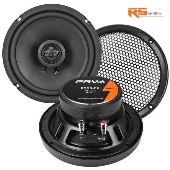 PRV Audio RS65-CX 6.5" Coaxial Speakers 160W 4 Ohm Pair