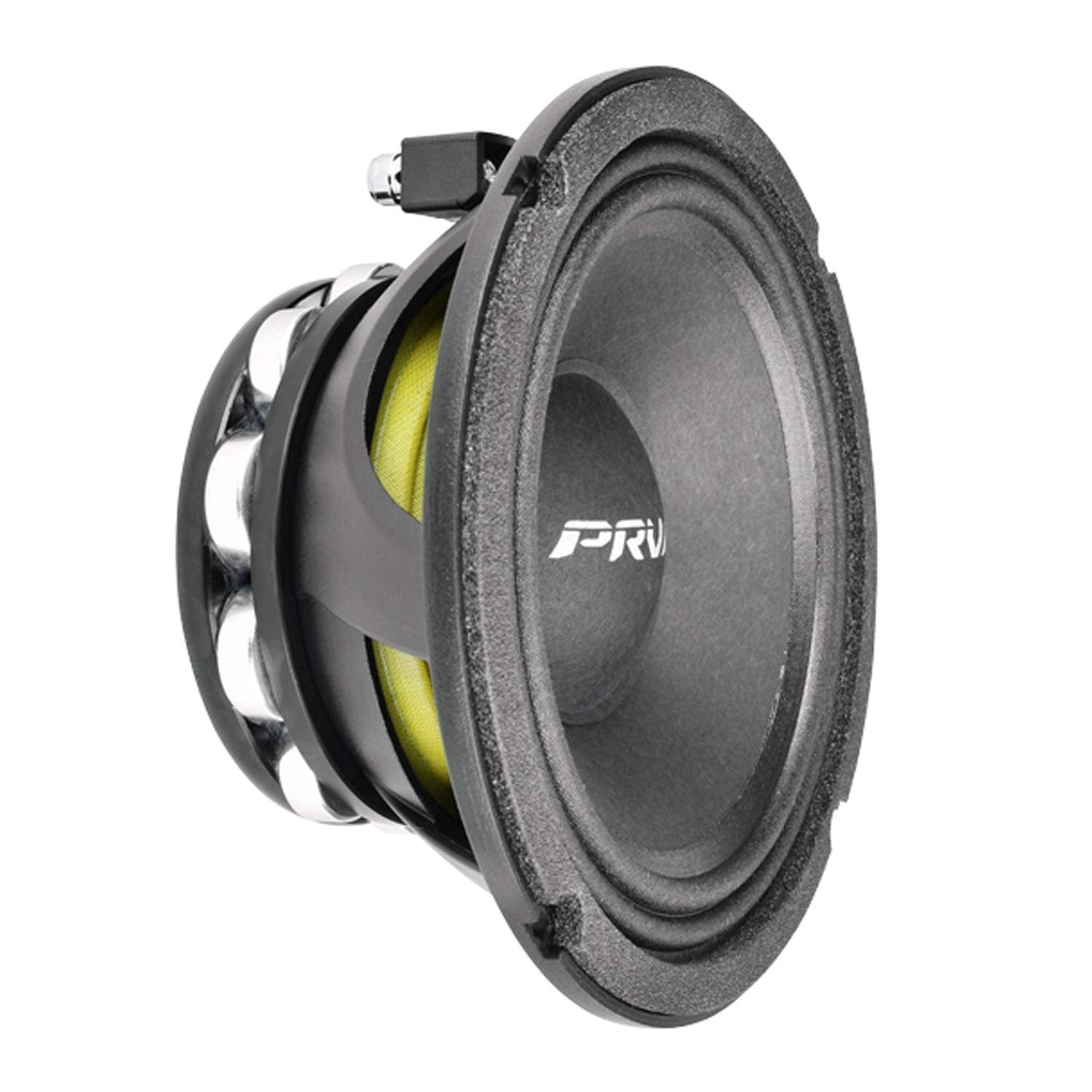 PRV AUDIO 6.5 Inch Midrange Speaker 6MR500-NDY 500 Watts 8 Ohm Neodymium Magnet, High Output loudspeaker for PRO Audio & Car Audio Single