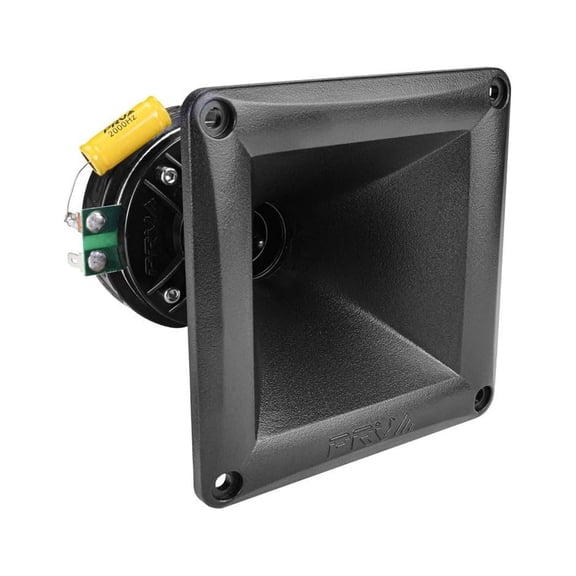 PRV AUDIO WG175Ph 1" Exit Compression Driver, 150 Watts Program Power, High Frequency, 108dB Tweeter Driver + Horn Combo - Horn Driver Car Audio