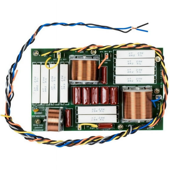 PRV Audio 3DF400/1800 Three-Way Crossover Board 400/1,800 Hz with Selectable Attenuation