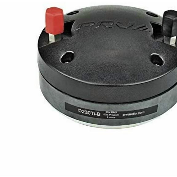 PRV AUDIO 1" Exit Bolt-on Driver D230Ti-B 60 Watts 8 Ohm, Pro Audio Titanium Compression Driver for Replacement for Pro Audio Systems Single