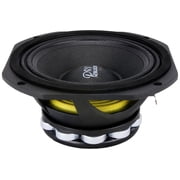 PRV AUDIO 6.5 Inch Midrange Speaker 6MR500-NDY-4 500 Watts 4 Ohm Neodymium Magnet, High Output Loudspeaker for Car Audio & Motorcycle Single