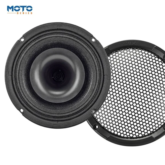 PRV MT6CX580-NDY-4 6.5" Motorcycle Coaxial Speaker 580W 4 Ohm