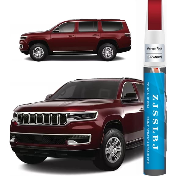 PRV/NRV Velvet Red Pearl Touch Up Paint Compatible with JeepExact Match 2 in 1 Touch up Paint for Chips and Nicks Repair