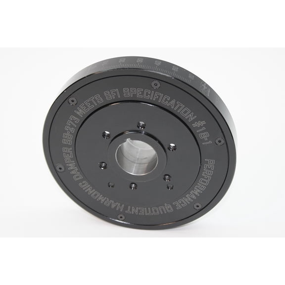 PRW 2431841 PQx SFI-Rated Racing Steel Damper Fits select: 1994-1996,2002-2003 DODGE RAM 1500