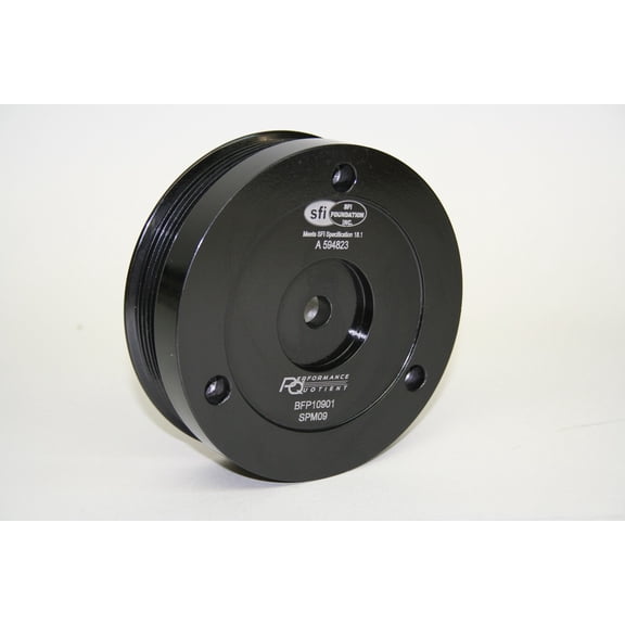 PRW Industries 2510901 PQx SFI-Rated Racing FluidGel Serpentine Pulley Damper Fits select: 2002-2006 MINI COOPER