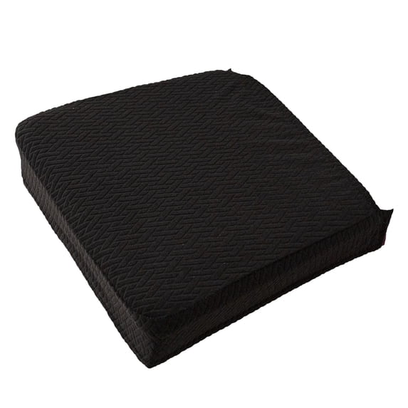 PRYESS Black Jacquard Dining Chair Cover, Waterproof Jacquard Removable Dining Chair Seat Slipcover with Elastic Edge