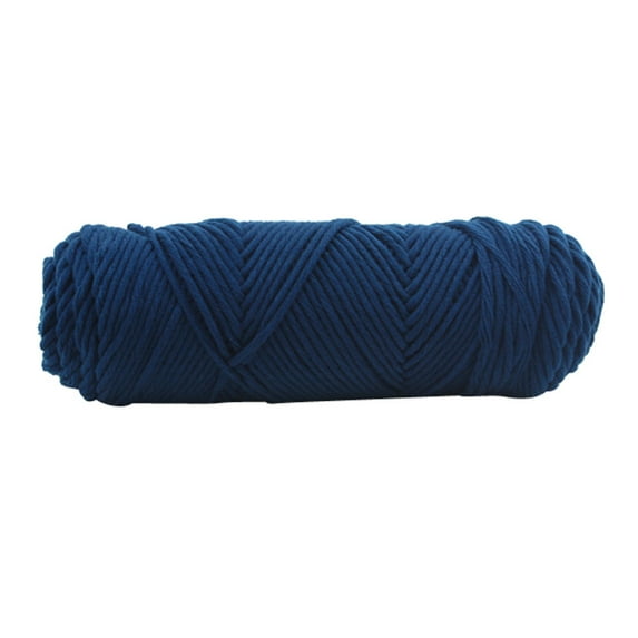 PRYESS Chunky Roving Wool Yarn, 100G Chunky Wool Roving Scarf Knit Yarn, Thick Warm Hat Household Acrylic Cotton, Natural Color for Diy Crafts, #E