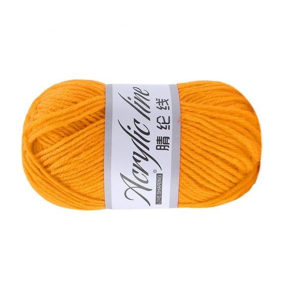 PRYESS Chunky Wool for Scarves, 50G Chunky Wool Roving Scarf Knit Yarn, Thick Warm Hat Household Acrylic Wool Cotton, Multi-Color for Crafts, #E