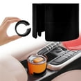 thumbnail image 1 of PRYESS Flexible Slim Can Car Cup Holder Adapter, Black, Secures 12 Oz and 8.4 Oz Energy Drinks, 1 Pack, 1 of 9