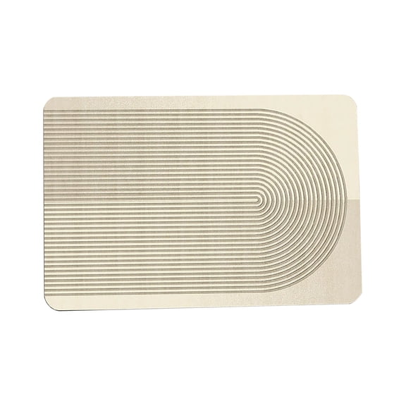 PRYESS (For Toilet and Bathroom), Light Mud Bathroom Non-Slip Floor Mat, Quick Drying and Absorbent for Toilet and Shower, Comfortable and Anti-Skid for Home Safety and Decor