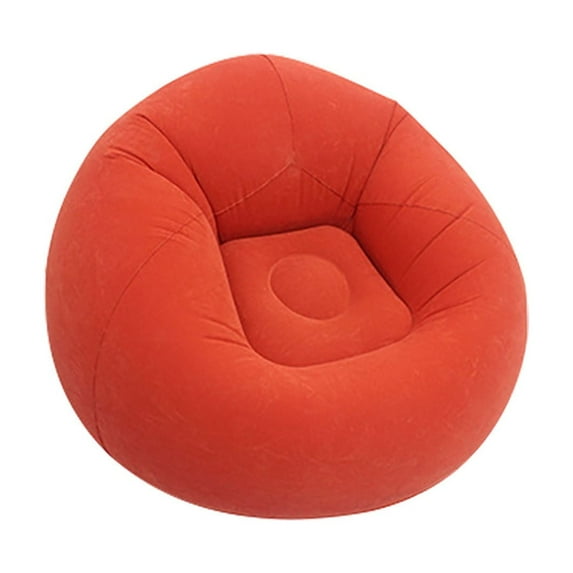 PRYESS (Perfect for Camping and Home), Inflatable Couch and Bag Chairs for Adults, Set of 6 for Camping and Home, Thickened Pvc with Leak-Guard Design for Fast Inflation and Comfort, #B