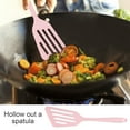 thumbnail image 1 of PRYESS Silicone Frying Spatula, Steak Slotted Turner Shovel Fish Spatula, Stainless Steel Cooking Utensil with Silicone Coating, Non-Scratch for Non-Stick Pans, 1 of 4