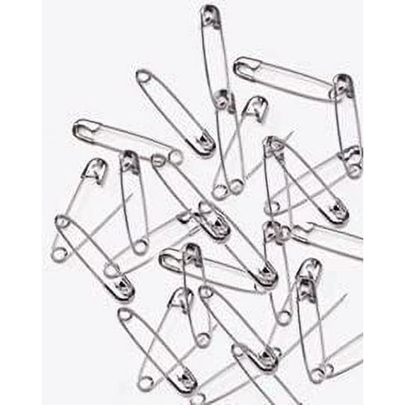 PRYM #00 Safety Pins Nickel Plated Steel Silver Color 3/4" (10 gross/box)