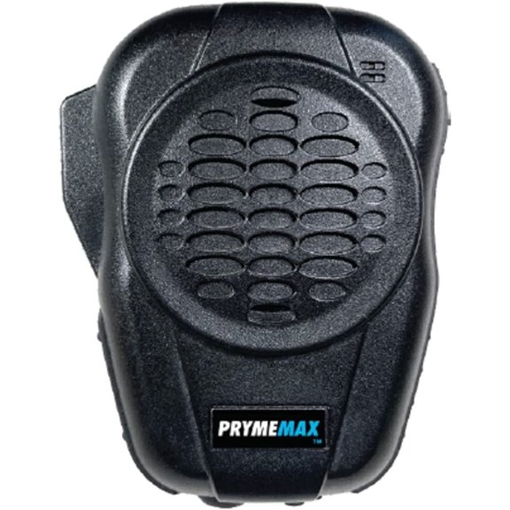 PRYMEMAX BTH-600-MAX Bluetooth Speaker Microphone for 2-Way Radios with Onboard Bluetooth or a PRYMEBLU Adapter, and Cellphones/Tablets Using PTT(PoC) Apps ZELLO, ESChat, Wave, and Others