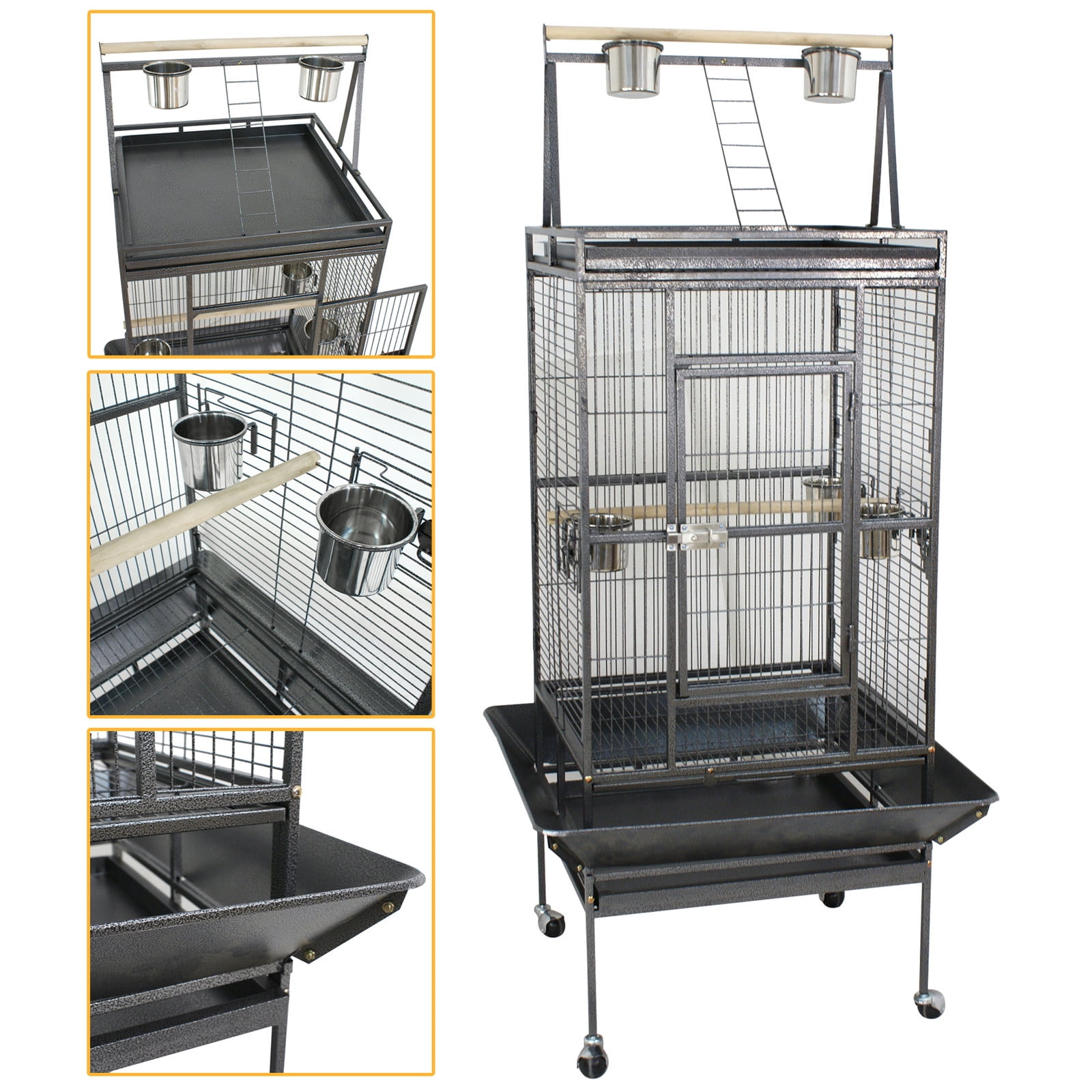 Photo inspiration: Przl Mutil Size Bird Cage Play Top Parrot Finch Flight Photo Inspiration