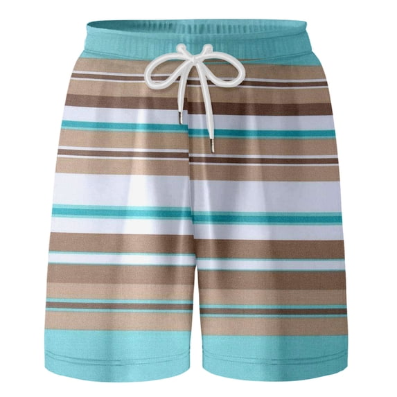 PRfgtbd Boy's Athletic Shorts Boys Swim Shorts Elatic Waist Summer Vacation Shorts Drawstring Casual Boho Print Shorts Beach Floral Shorts 16-18 Years