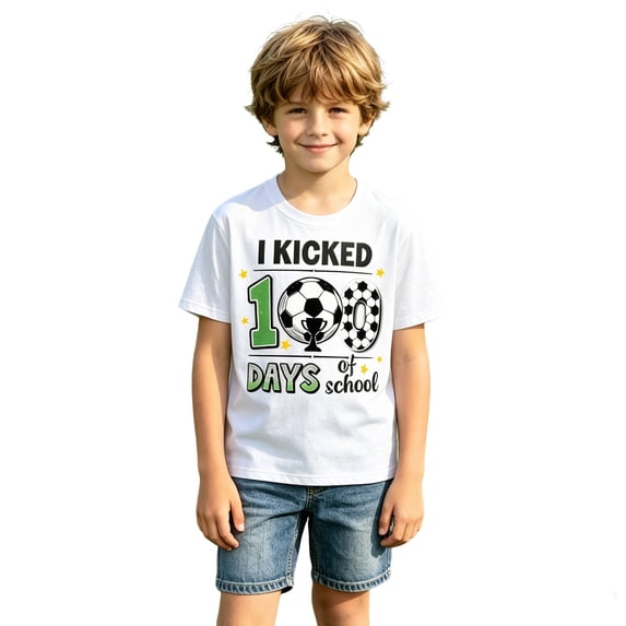 PRfgtbd Boys Last Day of School T-Shirt Short Sleeve Casual Round Neck Tee Shirt Tops Back To School Children's Graphic Printed Tshirts Soft Tees 2-3 Years
