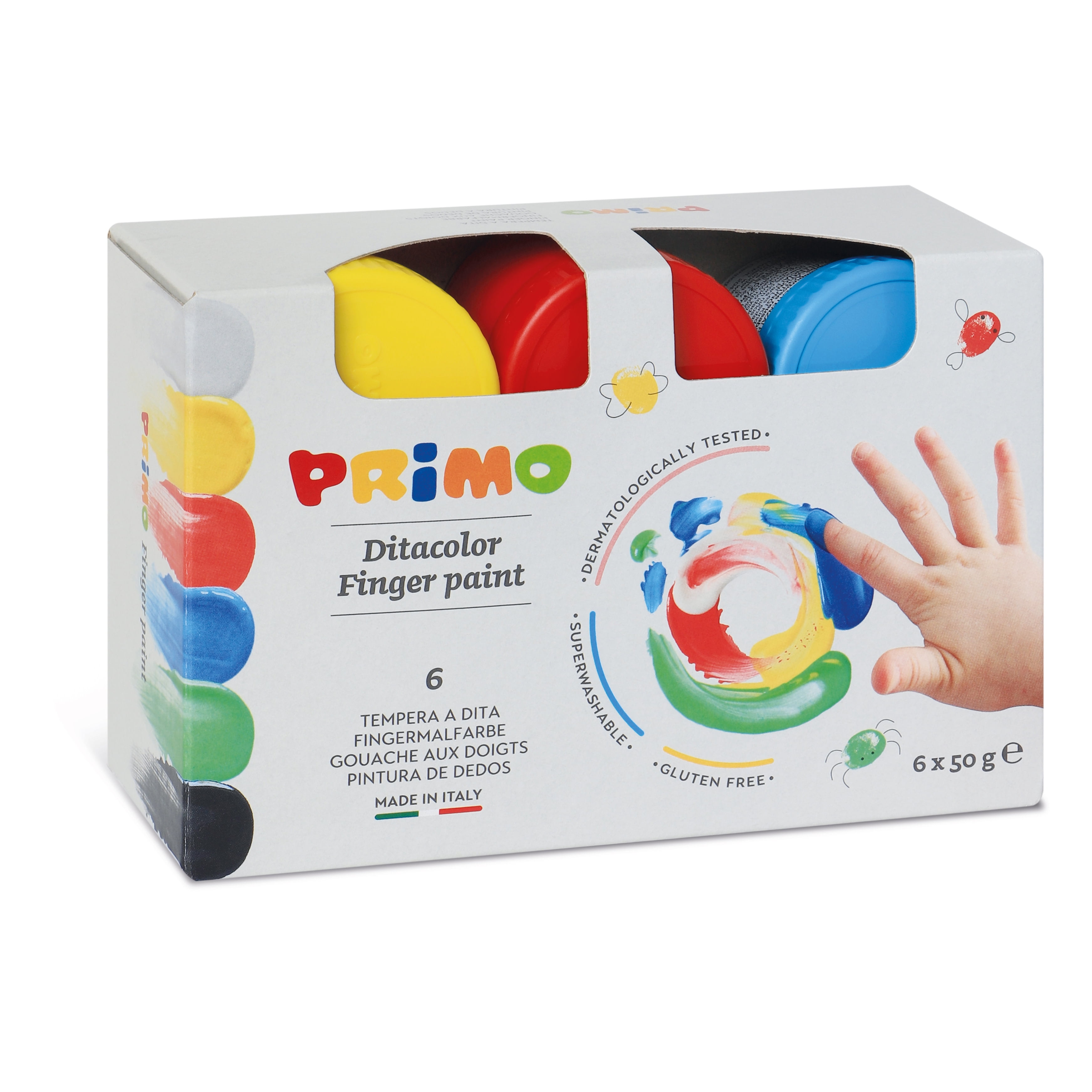 Crayola Finger Paint Pot Multicolor