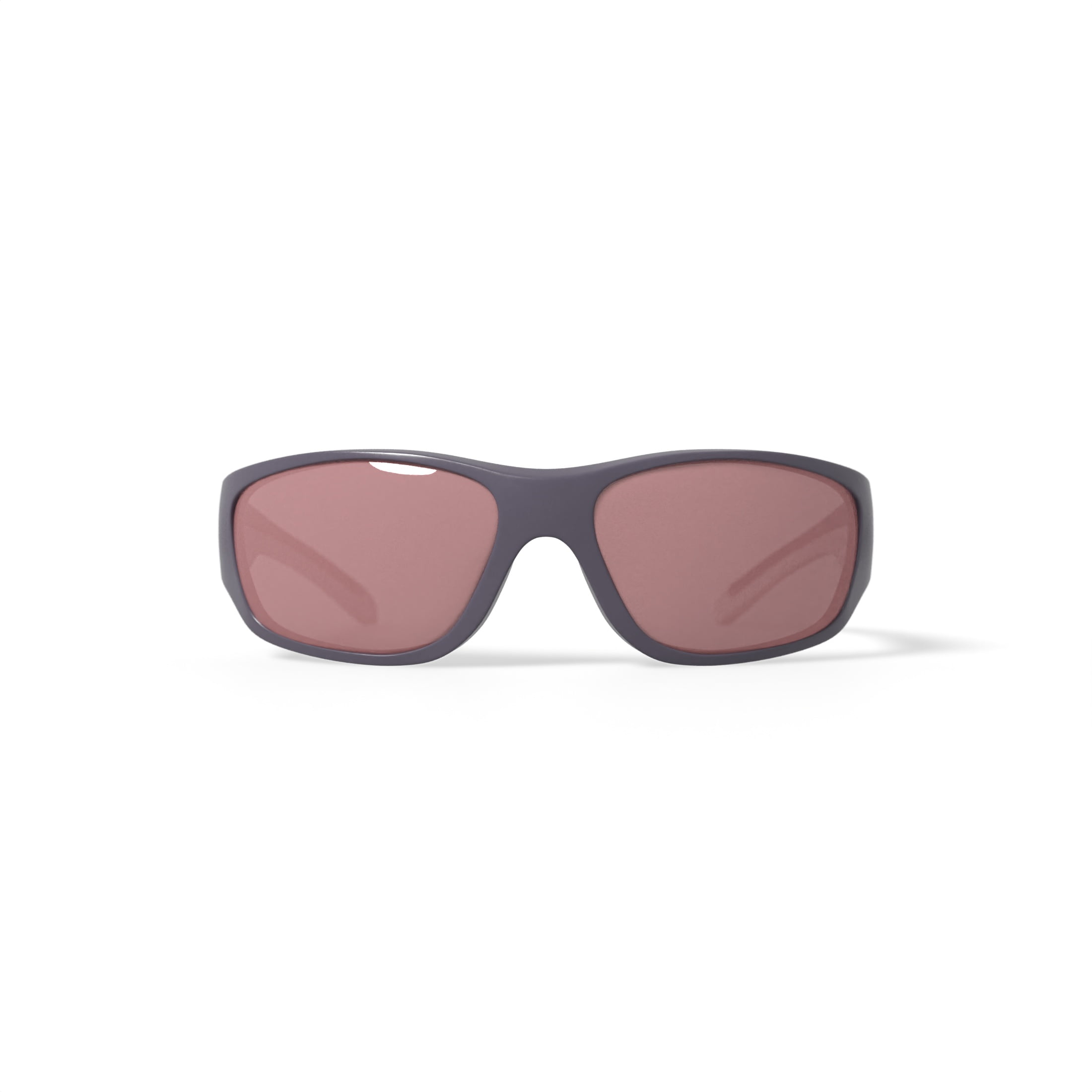 PRX Men’s Rx-able Sports Sunglasses, Cougar - Brown, Wrap, Plastic, 63-16-130, with Case