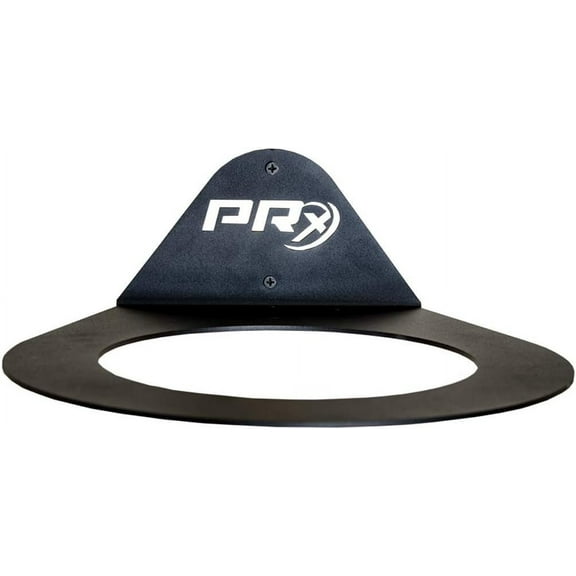 PRx Performance Medicine Ball Storage, USA Made Exercise Ball Holder, Wall Mounted, Powder Coated, Space Saving Home Garage or Gym Accessory, 9 inch Hole Diameter