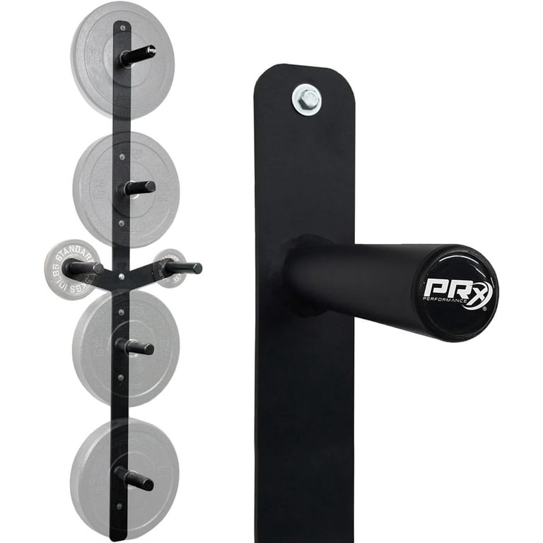 PRx Performance Profile Weight Plate Storage 3-Peg or 4-Peg Wall