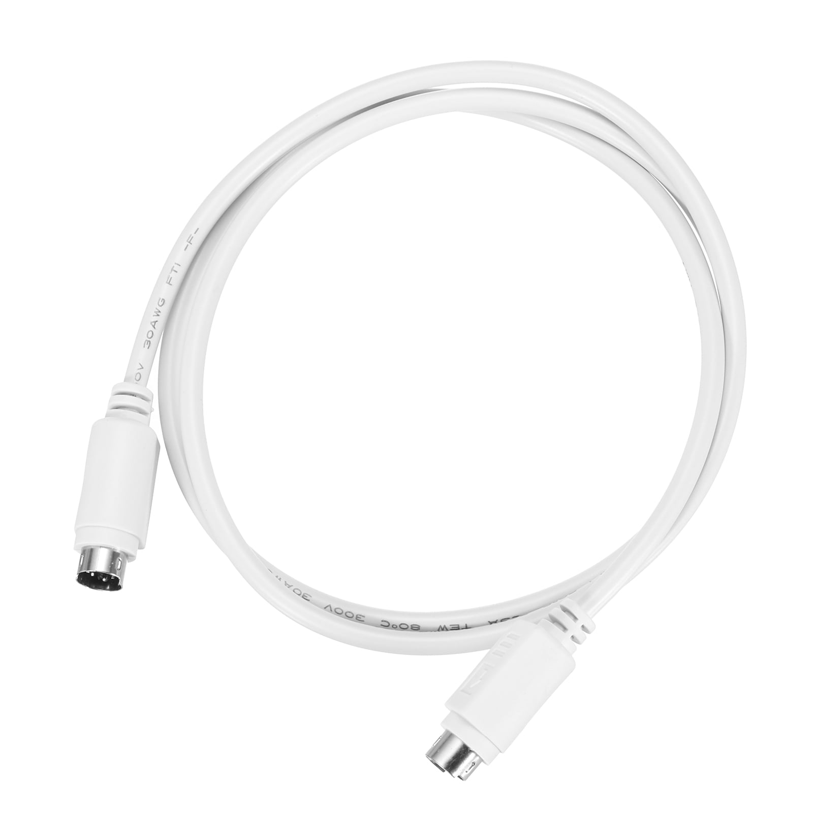 PS/2 Mouse and Keyboard Extension Cable 6 Pin 3.2 Feet Male to Male ...