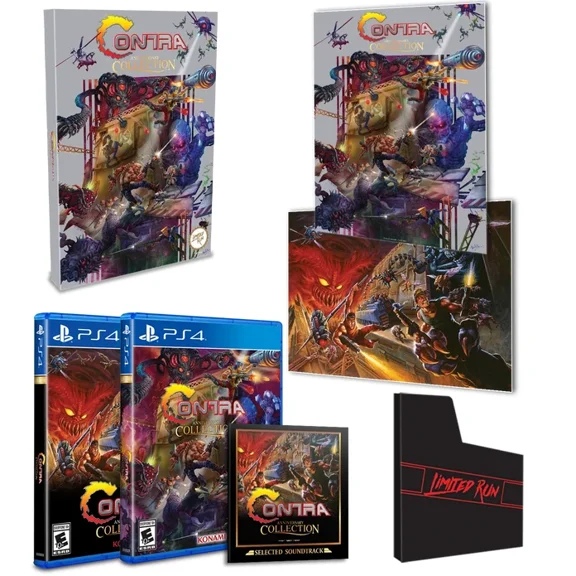 PS 4 - Contra Anniversary Collection Classic Edition (Limited Run Games) (PS4