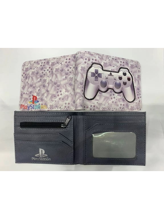 PS 5 Wallet Game Wallet, Bi-Fold Wallet With Coin Purse Credit Card Holders Teenager Adult's Joystick Gamepad Wallet- 12#