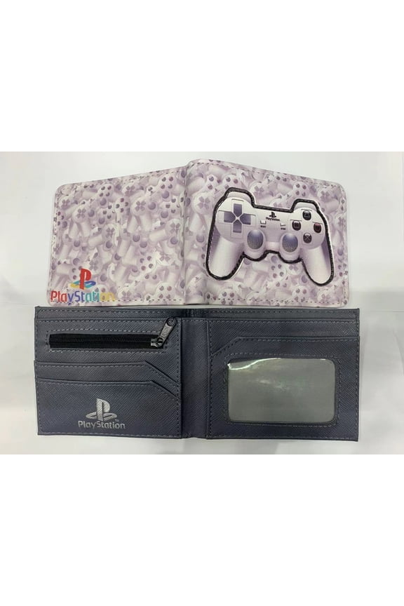 PS 5 Wallet Game Wallet, Bi-Fold Wallet With Coin Purse Credit Card Holders Teenager Adult's Joystick Gamepad Wallet- 12#