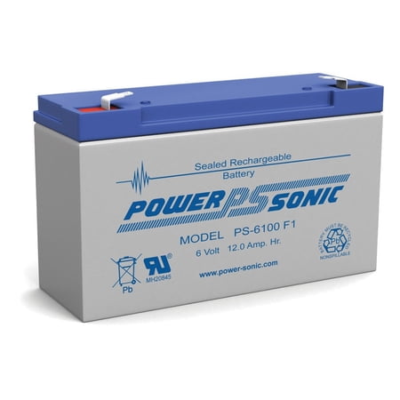 PS-6100 6V 12AH Replacement Battery for APC BACK-UPS 600