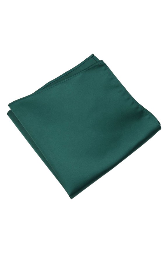 PS-ADF-17-Hunter Solid Color Men's Pocket Square