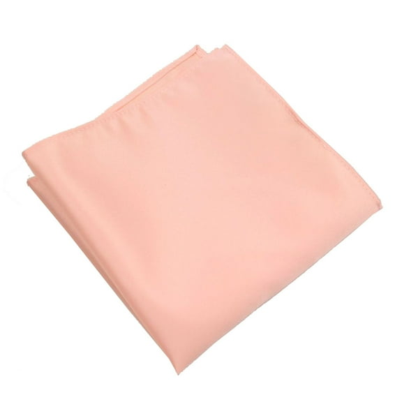 PS-ADF-48-Peach Solid Color Men's Pocket Square