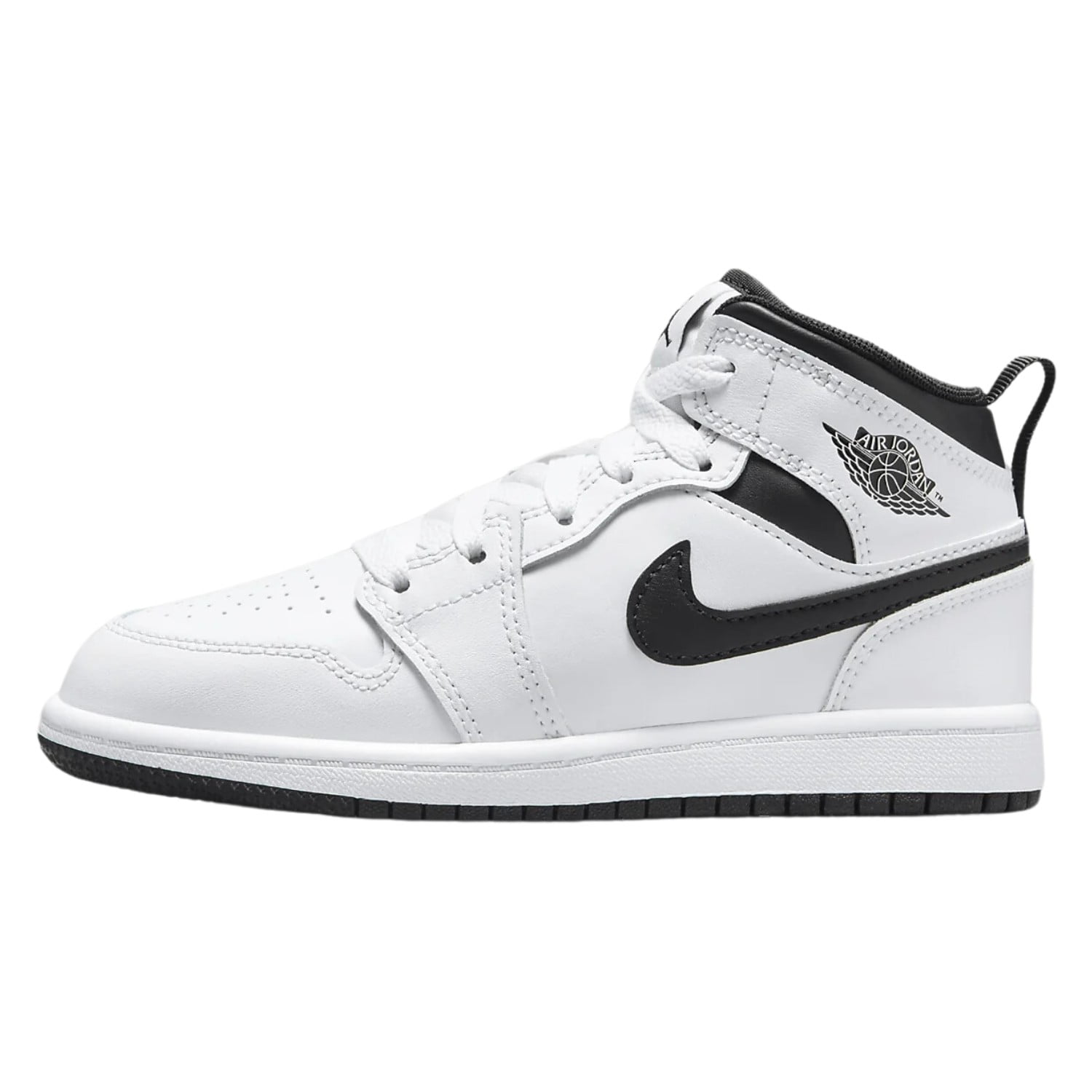 PS) Air Jordan 1 Mid 'Reverse Panda' (2023) DQ8424-132 - Walmart.com