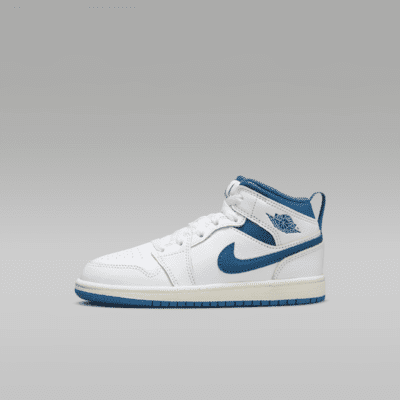 スニーカー Nike Air Jordan 1 Mid SE PS FN7493-141 PS) Air Jordan 1 Mid SE 'Industrial Blue' (2024) FN7493-141