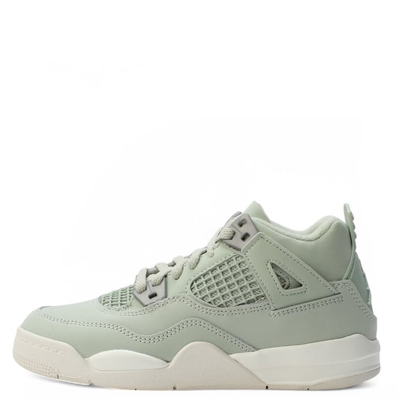 Little Kid's Jordan 4 Retro "Abundance" Seafoam/Sl-Met Svr (HV4385 003) - 10.5
