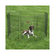 Pet Pals ZW121 42 ProSelect Black Everlasting X-Pen with Door 42 In S