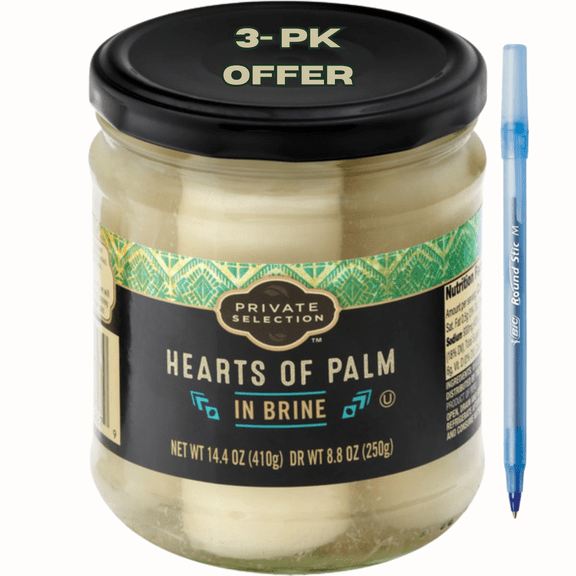 PS Hearts of Palm in Brine Premium 3-Pack 14.4 oz Each