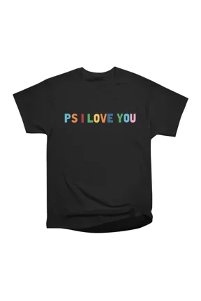 PS I Love You 45 T-Shirt Tee Gift For Him Merch For Her Apparel For Friend