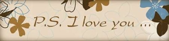 PS I Love You Canvas Art - Anna Quach (12 x 36)