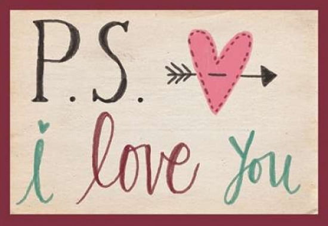 PS I Love You Canvas Art - Katie Doucette (20 x 28)