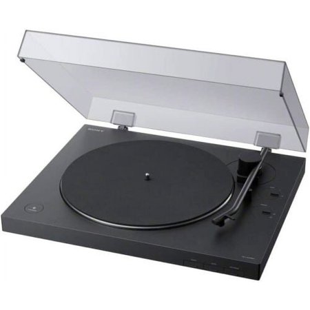 PS-LX310BT Belt-Drive Two Speed Turntable Record Player with Bluetooth