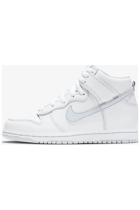 Dunk High SP White/Pure Platinum DC9053-101 Pre-School Size 13