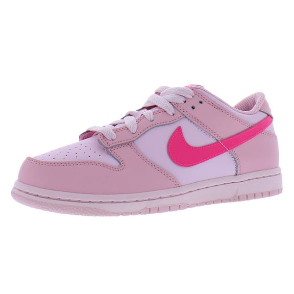 Little Kid's Nike Dunk Low Med Soft Pink/Pink Foam (DH9756 600) - 3