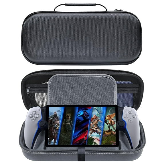 PS Portal Carrying Case Playstation 5 Portal Accessories, Travel Carry Case Protective Case Storage Bag Compatible with PS5 Portal Console