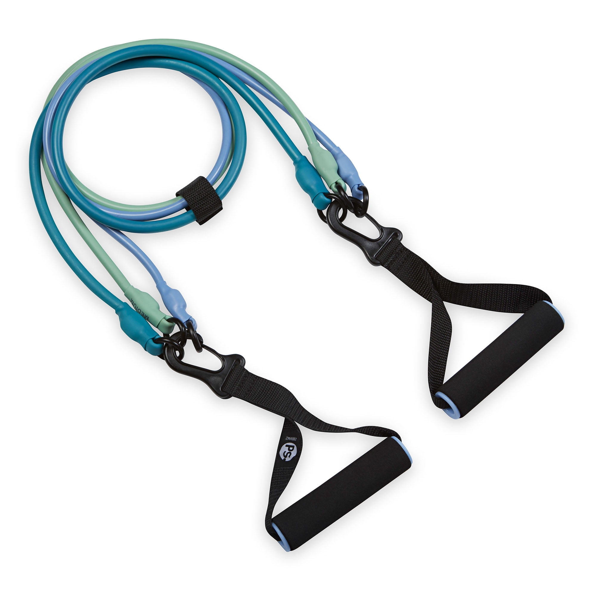 POPSUGAR 3-in-1 Resistance Cord, Interchangeable, Light, Medium, Heavy Resistance